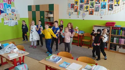 17.2. Masopust v 1.třídě